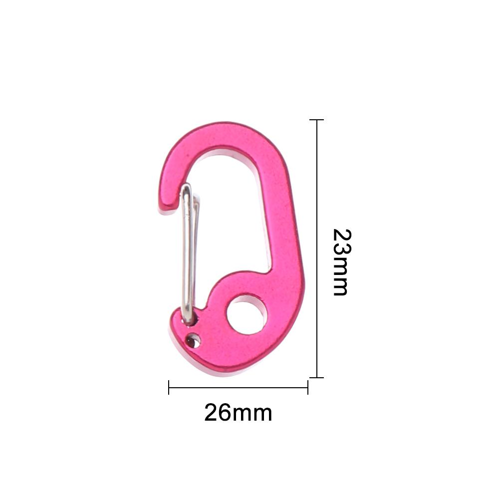 Camping Equipment Water Bottle Hanging D-Type Buckle Snap Hook Backpack Buckles Outdoor Carabiner