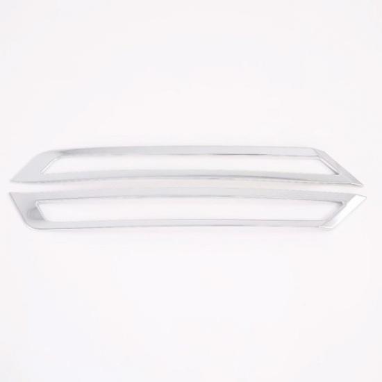 For Hyundai Sonata 2020-2023 Chrome Tail Rear Fog Light Lamp Covers Trim Bezel