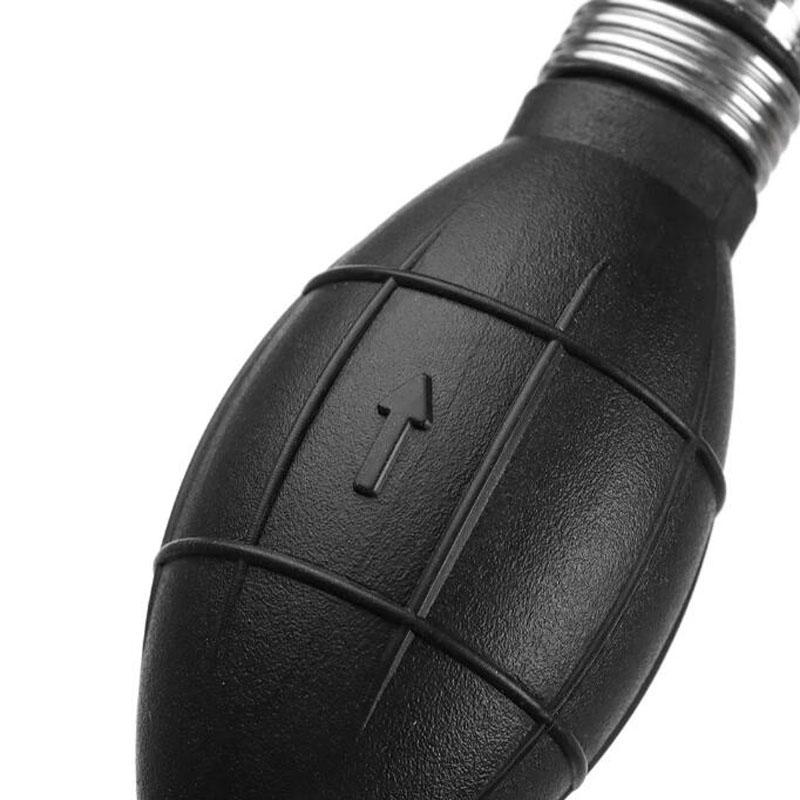 Hand Fuel Pump Line Rubber Aluminum Hand Primer Bulb diesel oil transfer petrol for Car Boat Marine Outboard 6mm/8mm/10mm/12mm