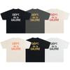 GALLERY DEPT Herren Grafik T-Shirt Lässig Kurzarm Rundhals Streetwear Tee