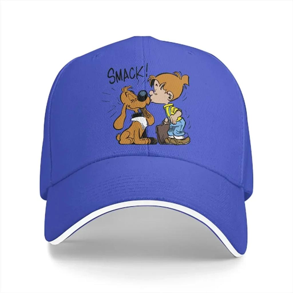 Summer Cap Sun Visor Smack Hip Hop Caps Gaston Lagaffe Manga Peaked Hats