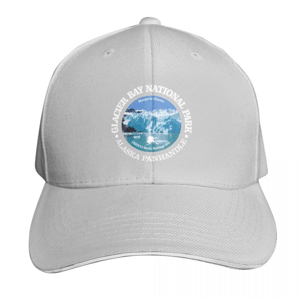 Glacier Bay National Park (NP) Baseball Cap Black Sun Hat Streetwear Trucker Cap Unisexs Caps Womens