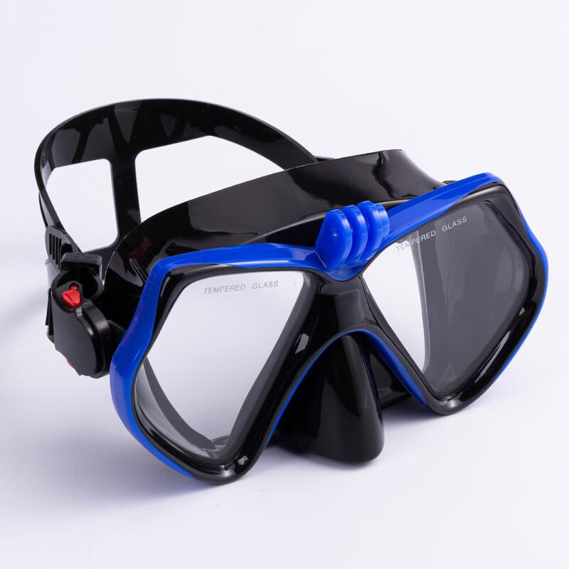 Adult Diving Goggles with Camera Mount