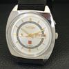 RICOH R31 AUTOMATIC JAPAN MENS VINTAGE SILVER COLOR DIAL WATCH a701941-5 R207-a701941