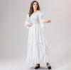 Historical Festival Dress With Flared Sleeves For Cultural And Themed Events