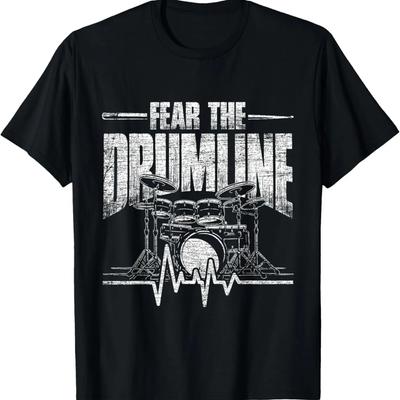 Snare Drum Line Drum Corps Shirt