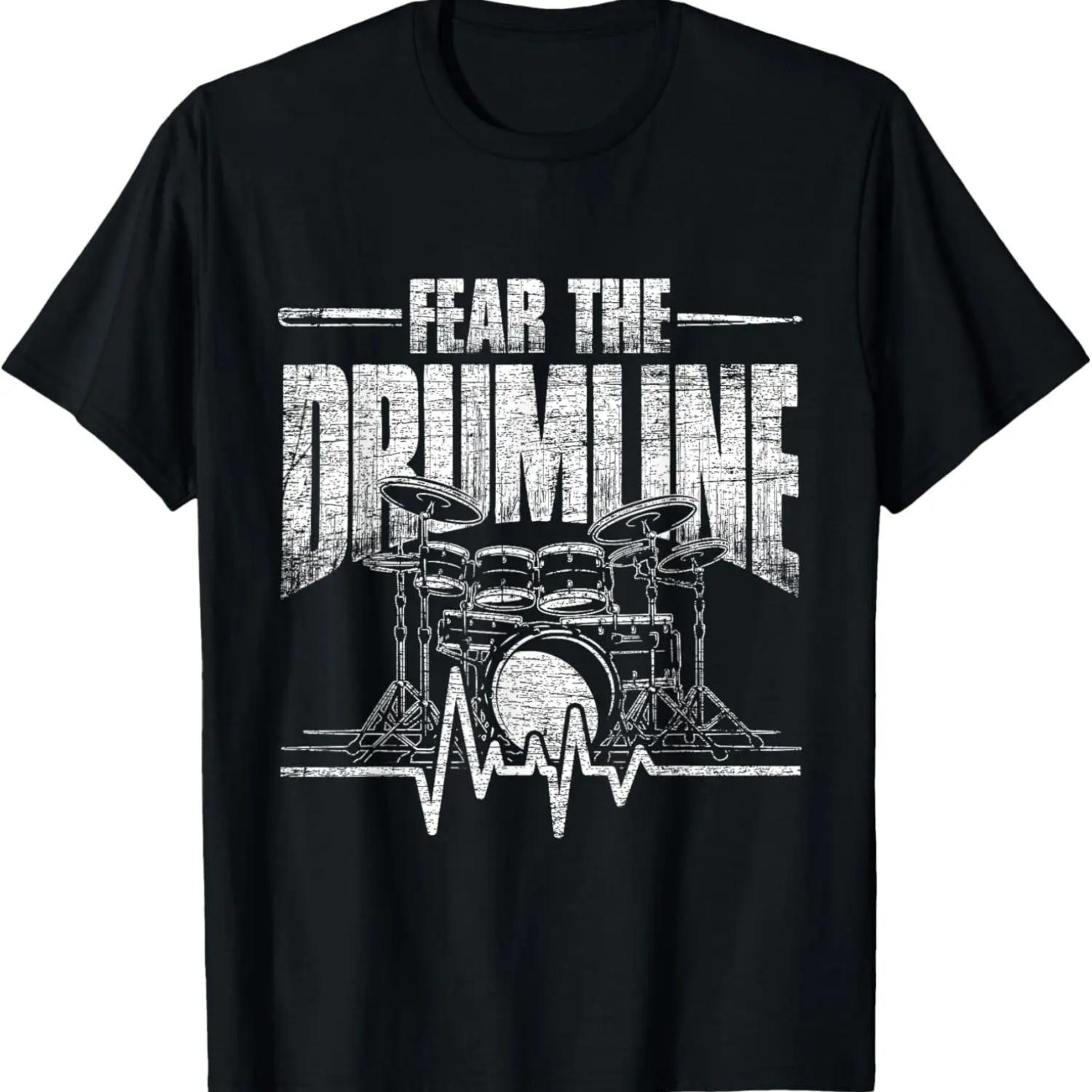 

Snare Drum Line Drum Corps Shirt XXXXXL чорний