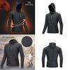 Cycling Sets WOSAWE MTB Hooded Jacket 3D Gel Padded Shorts Breathable Quick Dry