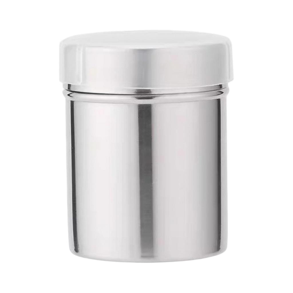 Matkvalitet Kryddbehållare Kit, Grillkryddburkar, Pepparburkar, Finmaskiga Ströare för Socker/Kakao/Matchapulverförvaring