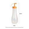 Japanese Style Squeeze Condiment Bottles - 12oz, 10 Pack