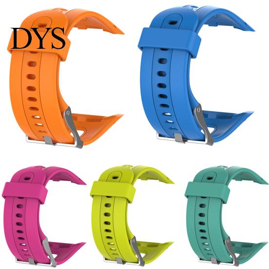 Replacement Silicone Unisex Watch Band Wrist Strap for Forerunner 10/15
