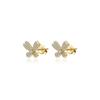 Iceball Butterfly Pave Earring