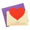 Love Card Anniversary Card I Love You Card Greeting Card Thank You Card with Envelope for Christmas Birthday Engagement Wedding Valentine's Day