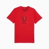 Puma Ferrari Tonal Shield Men' T-Shirt Red 63700402 R