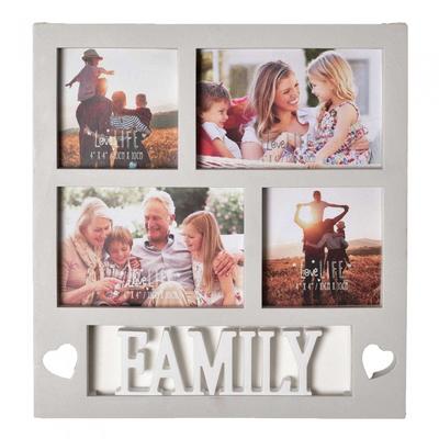 Celebrations Love Life Family Multiple Photo Frame