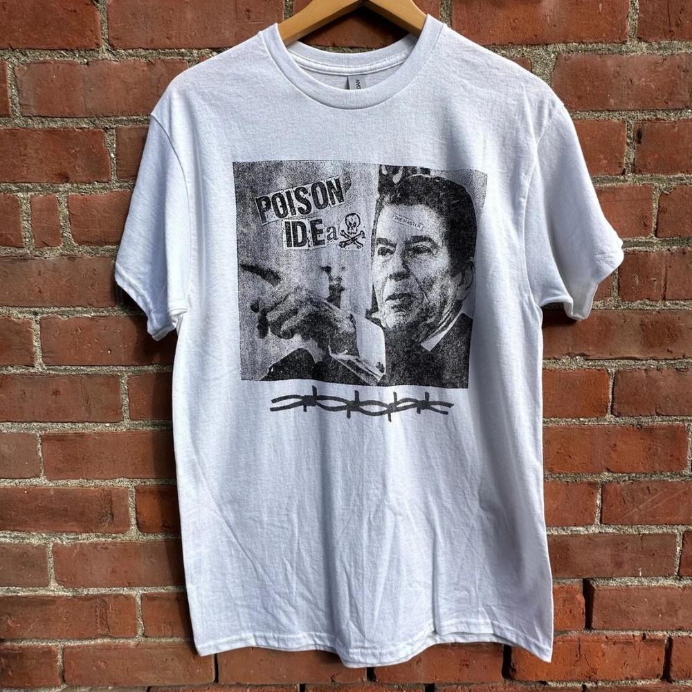 Poison Idea Band Graphic Cotton T Shirt Full Size S-5XL Unisex T-Shirt S