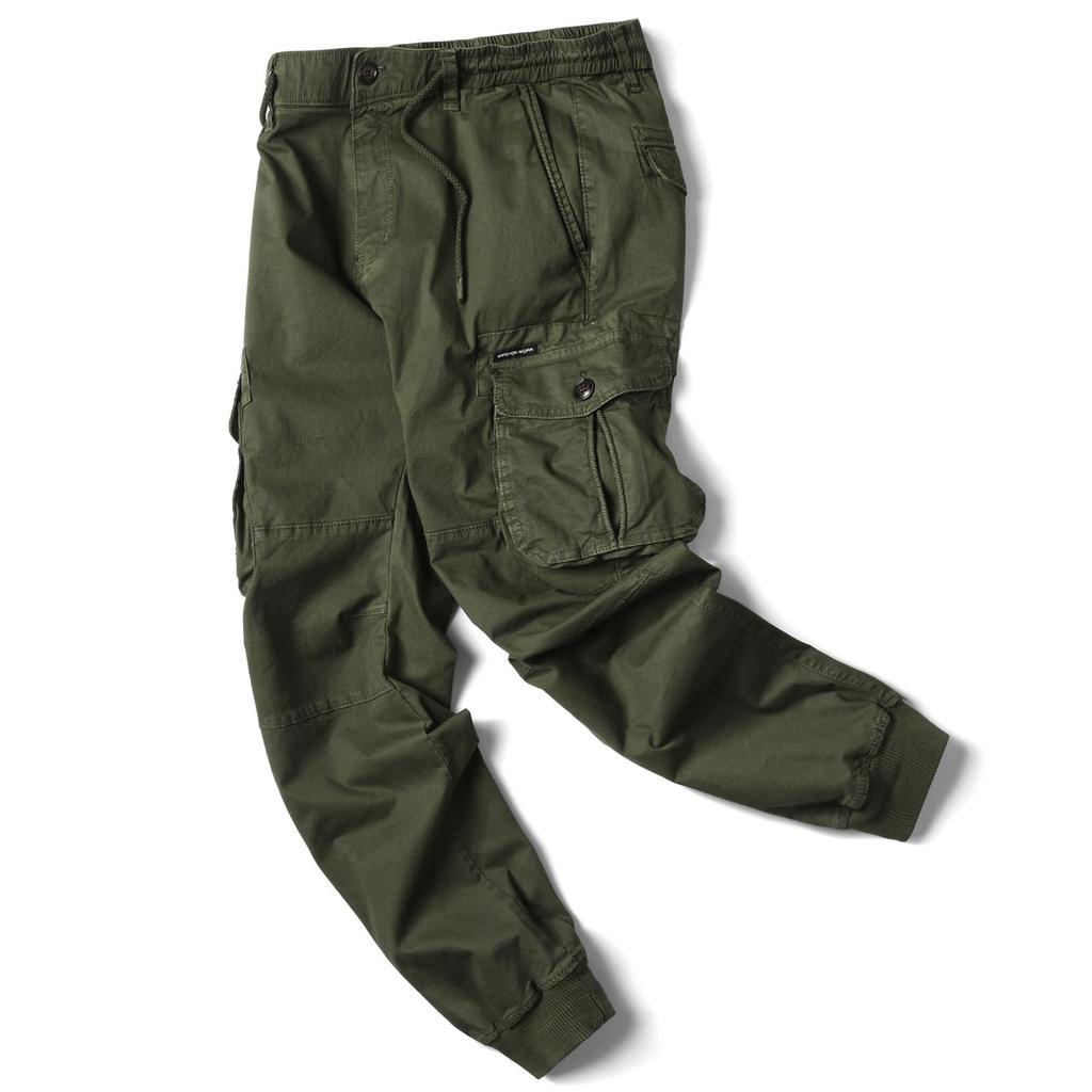 Pantaloni Cargo Bărbați Jogging Pantaloni ocazional Bumbac Lungime întreagă Militară Bărbați Imbracaminte de stradă Barbați Muncă Tactic Trening Pantaloni Instrumente
