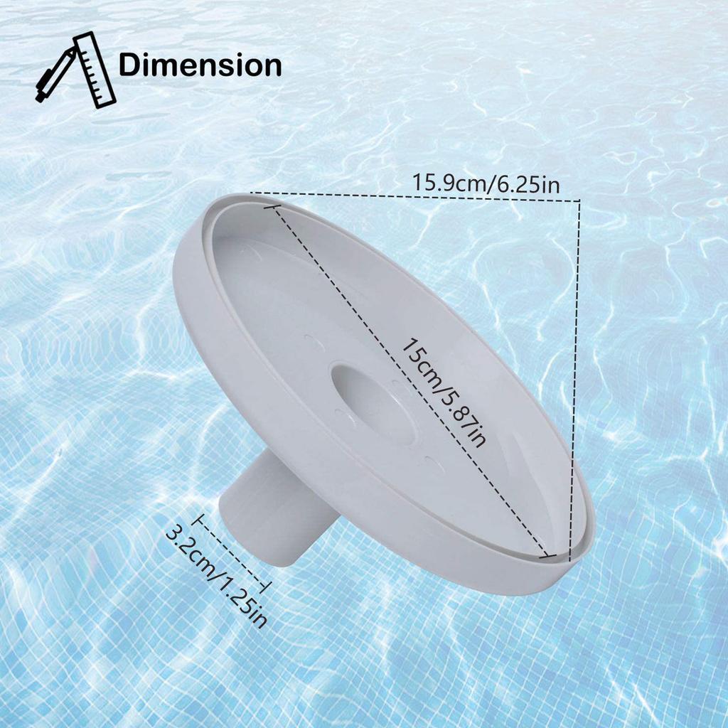 Above Ground Swimming Pool Vacuum Plate Skimmer Cover Efficiently Remove Debris Maintain Clear Water for 513330 SP1091WM