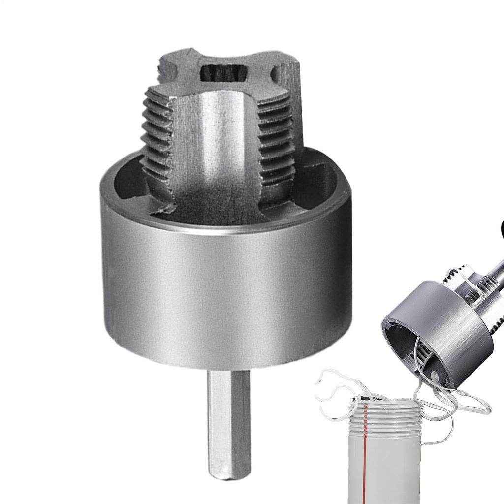 PVC Threader PVC Pipe Threading Tool For Home Repair Multifunctional Ergonomic Plumbing Accessories For Household Repair
