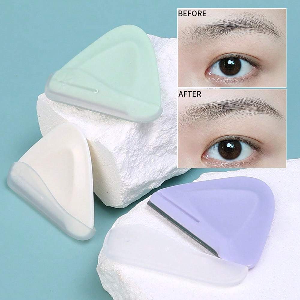 Lightweight Stainless Eyebrow Cutters Portable Eyebrow Trimming Tools For Home And Outdoor Use For Precise Makeup Shaping Includes Options