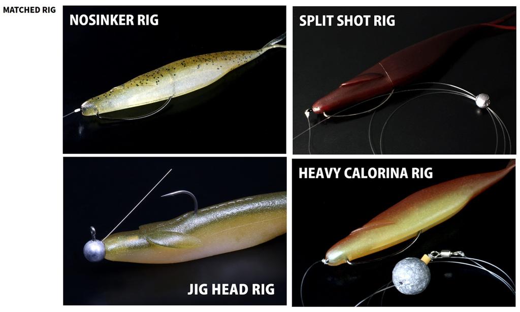Deps Soft Lure Sakamata Shad 6 Inch 109 (8090)