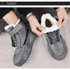 Men's Northeast Waterproof Leather Snow Boots with Fur Lining - Warm, Non-slip, Winter Cotton Shoes