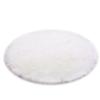 Modern Round Plush Faux Wool Carpet for Computer Chair, Hanging Chair, Bedroom, and Photography