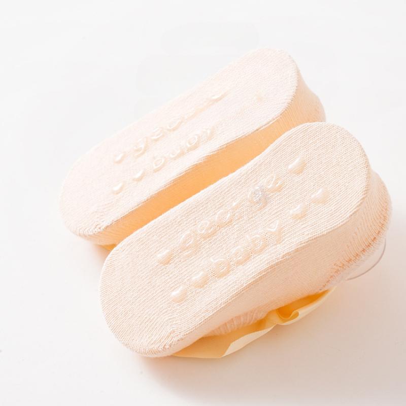 3Pairs Baby Girl Ankle Socks Lace Bow Infant Anti Slip Socks Children Home Floor Shoes Newborn Princess Pearl Low Cut Socks