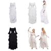 Hs7001 Qita Renaissance-Kostüm mit Polyesterstoff Unisex Mittelalterliches Halloween-Kleid für Spiel Anime Rollenspiel Größen S-xxl)