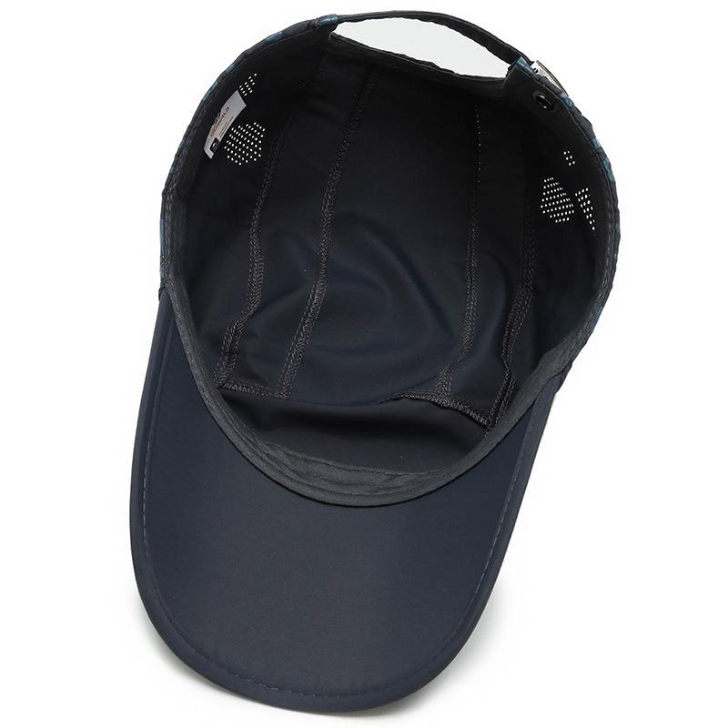 Casquette de baseball chapeau polyvalent pour hommes chapeau d'été pour hommes pare-soleil chapeau de soleil pour femmes version coréenne tendance casquette de printemps et d'automne séchage rapide protection solaire