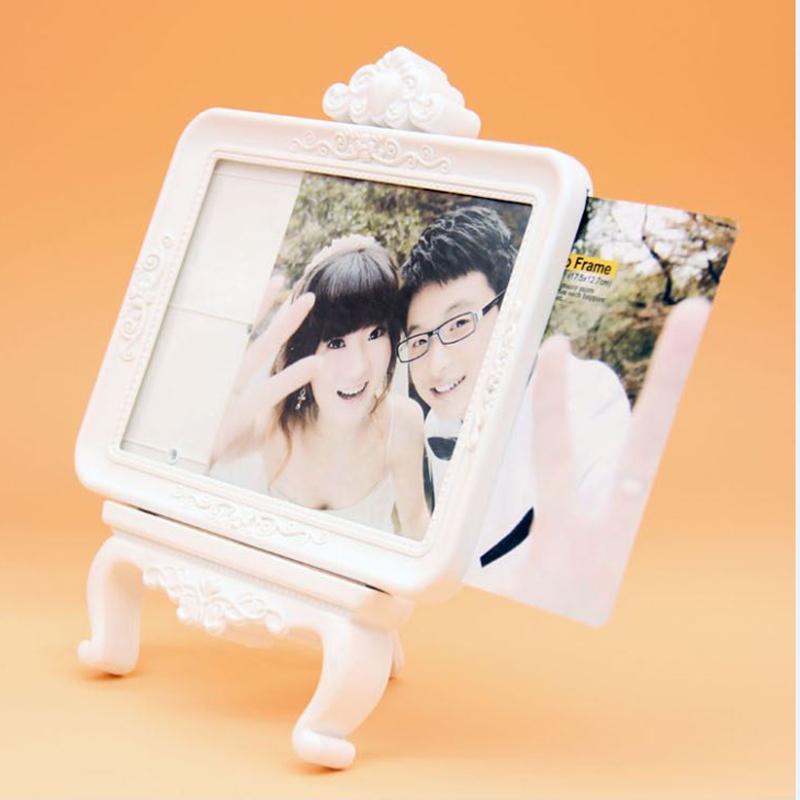 7 inch Europe Retro Vintage White  Photo Frame Picture frame Home Wedding Decoration Gifts