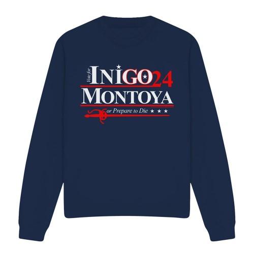 The Princess Bride Unisex Adult For President 24 Inigo Montoya Sweatshirt