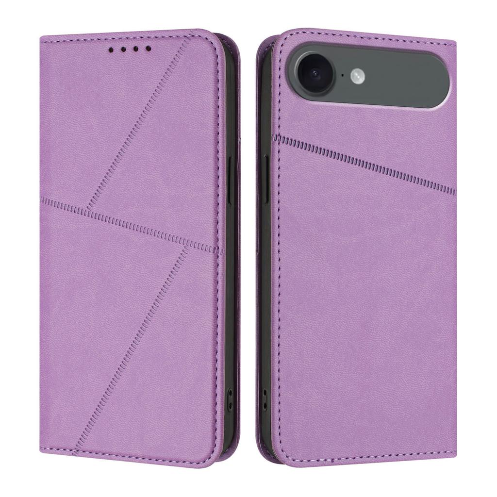 For iPhone 17 Air Wallet Case Magnetic Closure Leather Flip Phone Cover with Stand