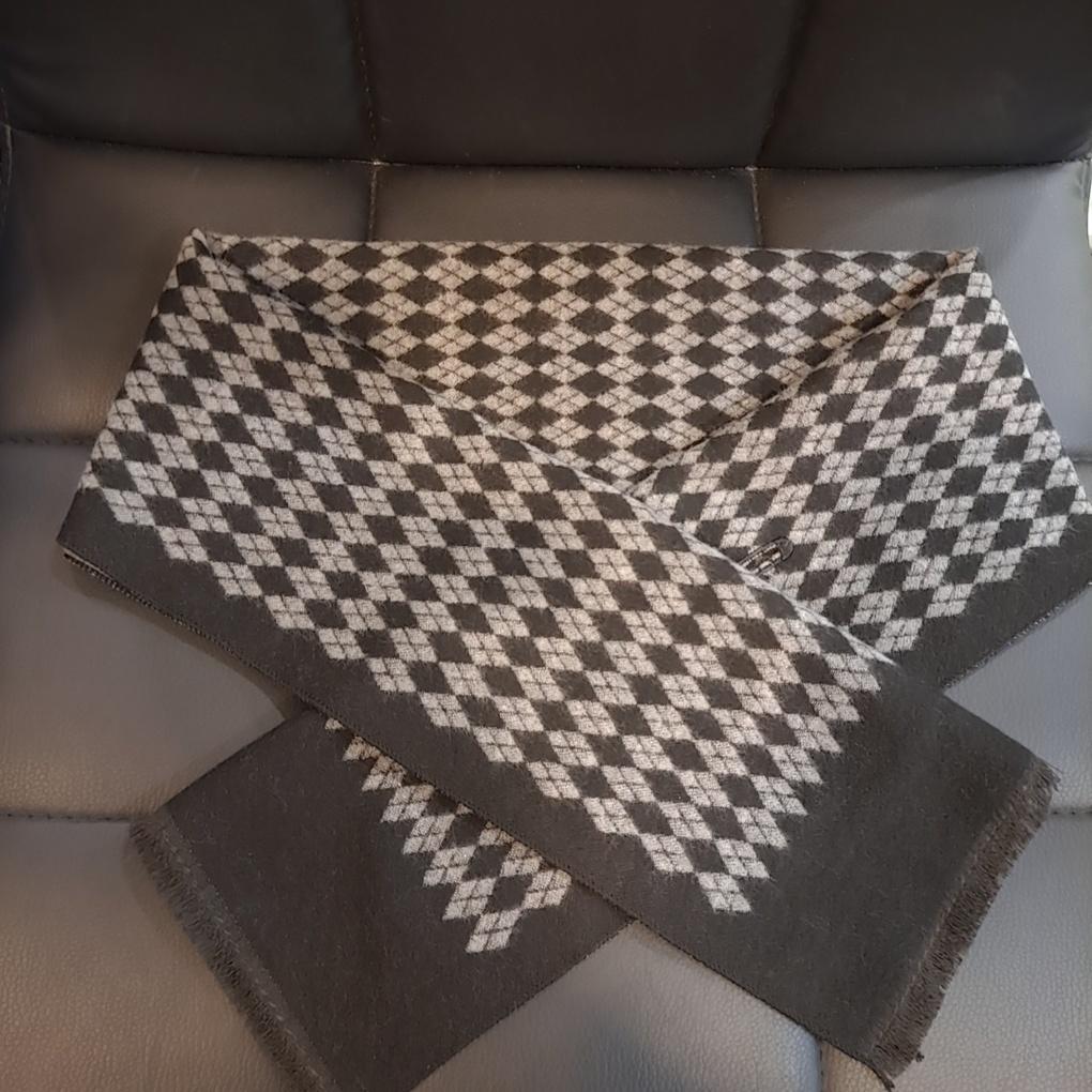 Bachi Warm Mini Petite Argyle Muffler VM1M4BS108K