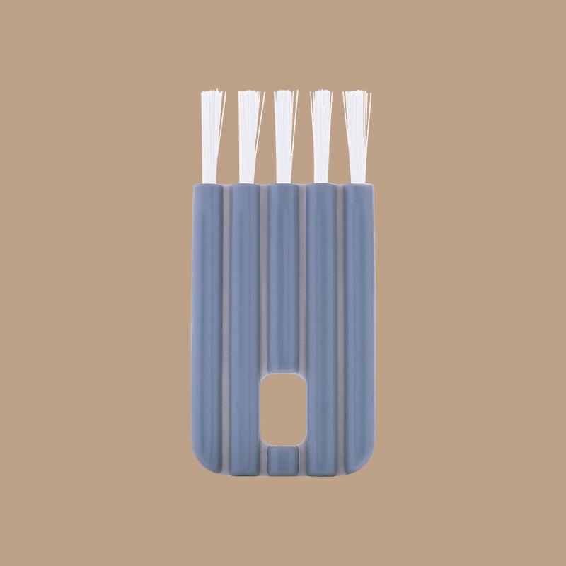 

Cup lid cleaning artifact Multifunctional bottle brush Decontamination cup brush New household groove gap cleaning brush сірий колір