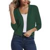 GMXIA Women's Vintage Casual Plaid Print Autumn Spring Long Sleeve V-Neck Jackets & Coats