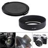 Metal Lens Hood with Filter Adapters Rings Caps DSLR Camera Lens Cover for X10 X20 X30 DSLR Enhancing Performances