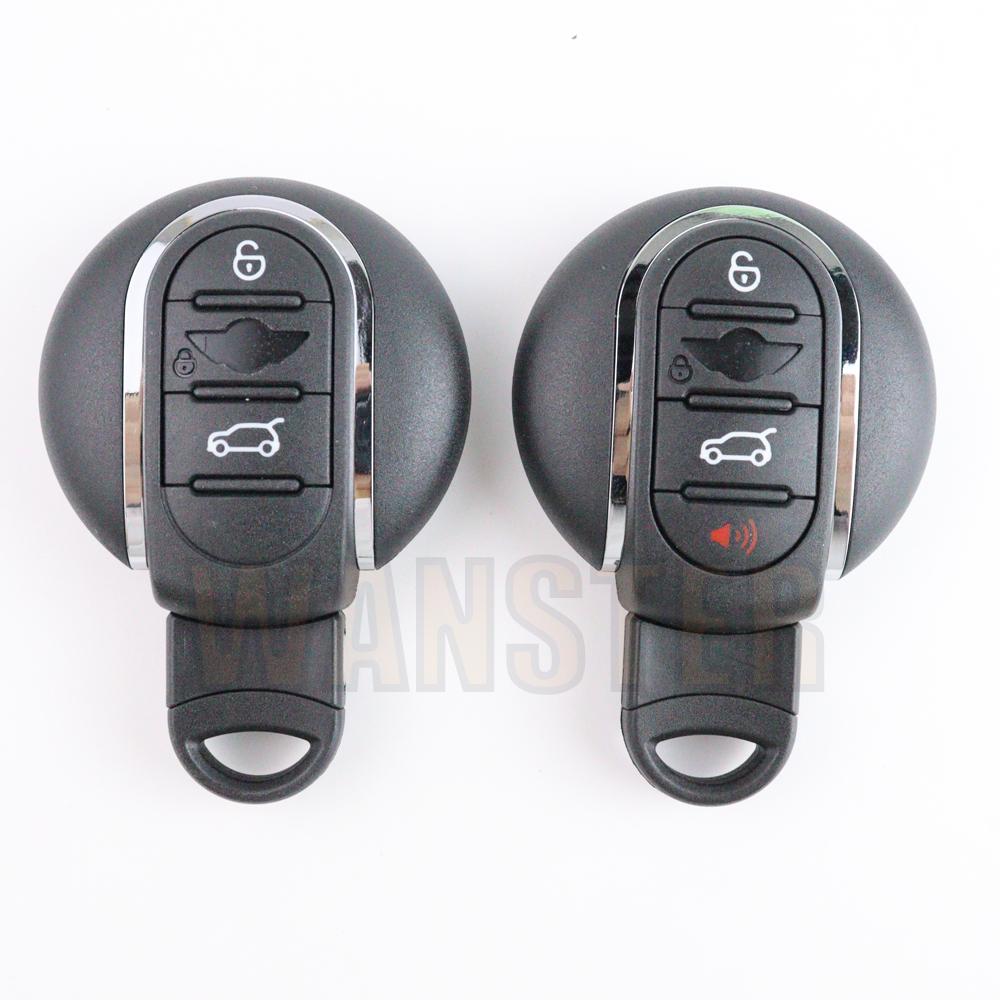 3 4 Knoppen Auto Sleutelhouder Behuizing Voor Bmw Mini Cooper F54 F55 F56 F57 F60