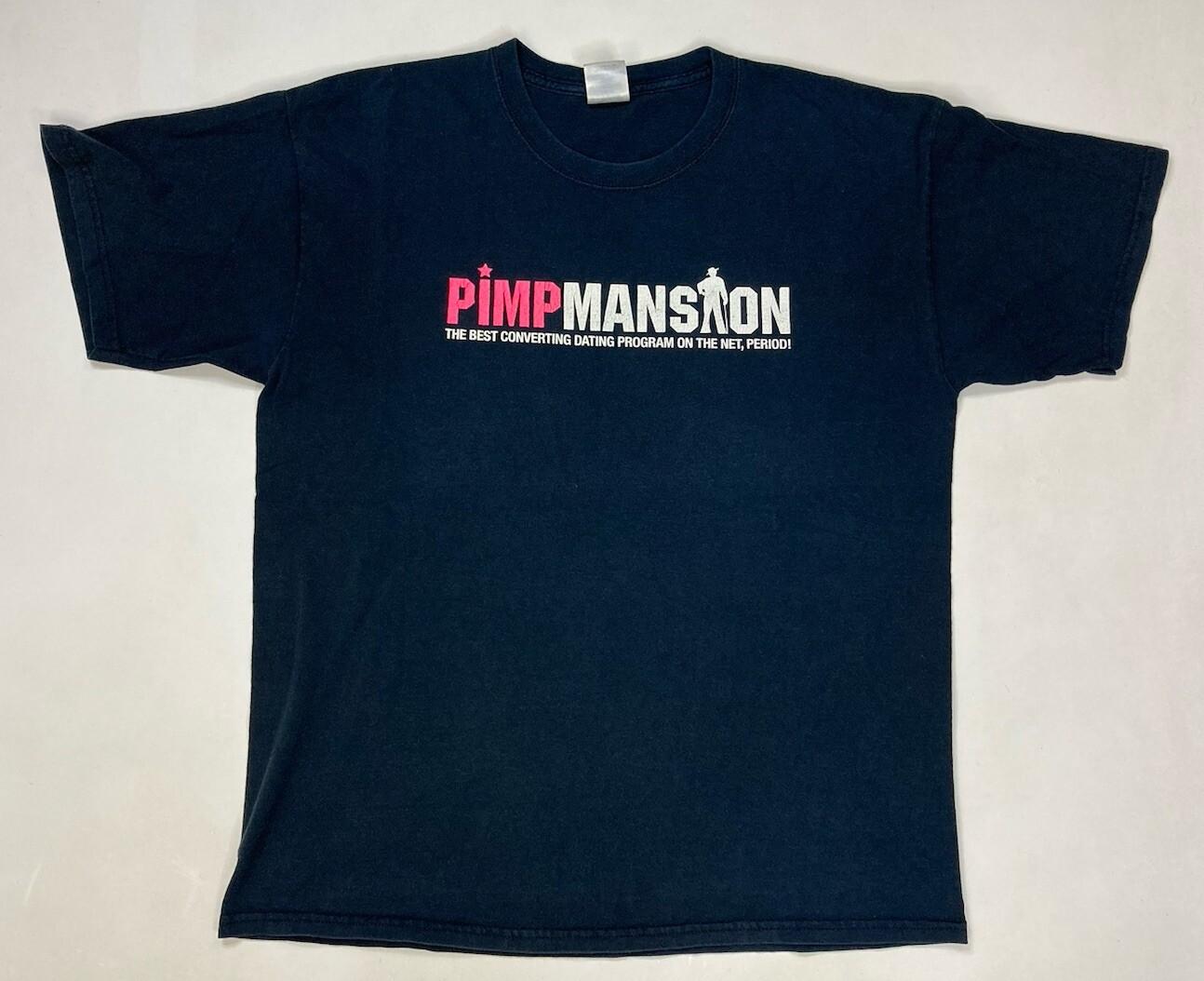 VINTAGE Pimp Mansion I Met Your Mom On HornyMatches Graphic T-shirt Men Large XXL