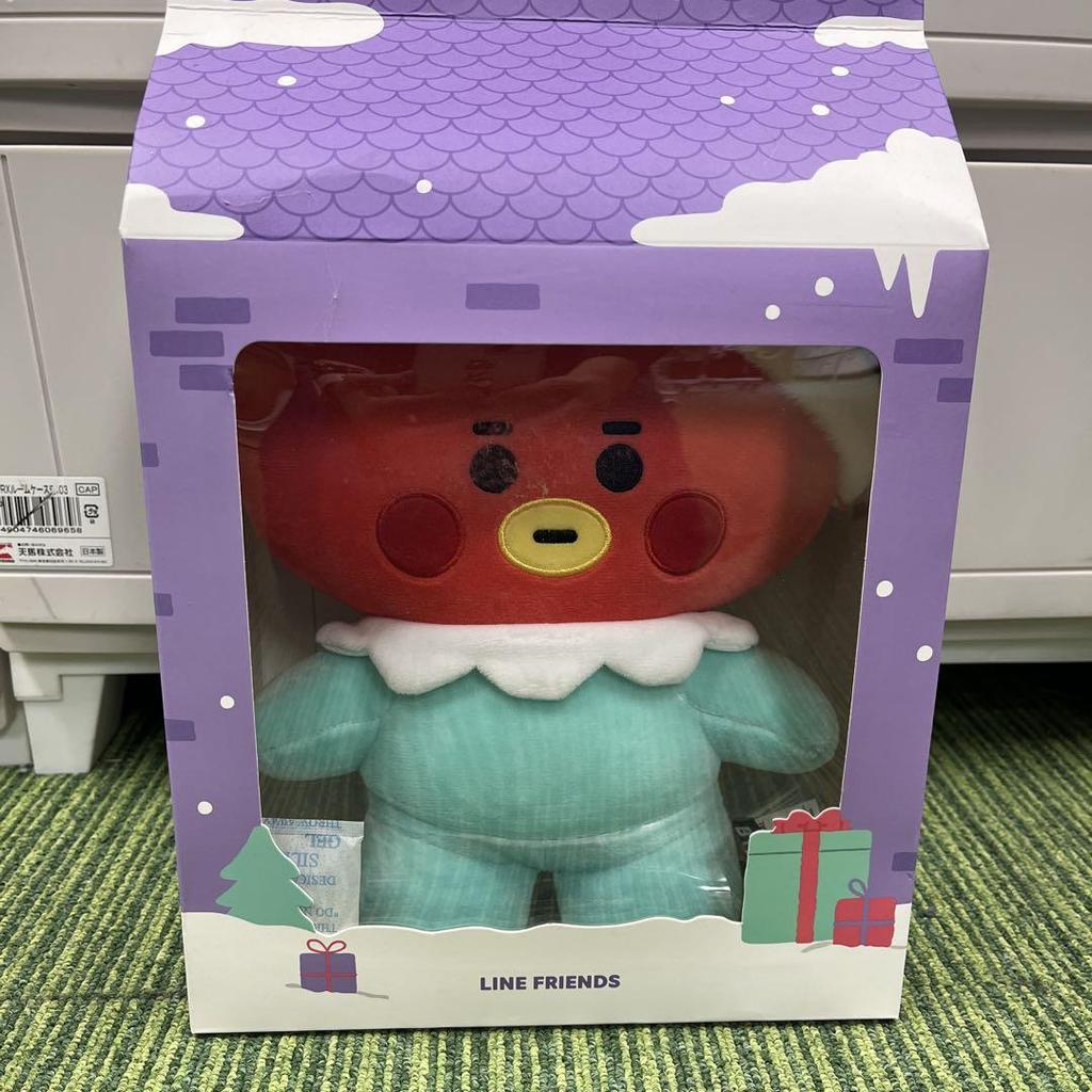 [USED] BT21 BABY Holiday Standing Plush Toy TATA