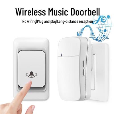 Drahtlose Türklingel mit extrem großer Reichweite und Fernbedienung