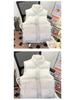 Unisex Gradient Stand Collar Winter Vest - Fashionable, Casual, and Versatile Outerwear