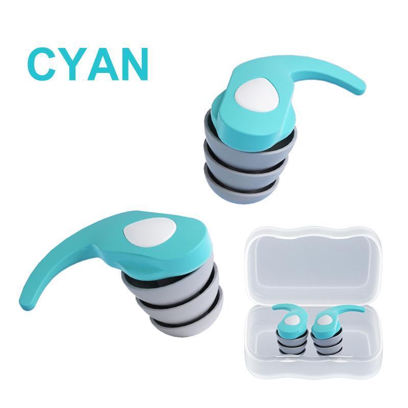 1Pair Ear Plugs For Sleeping Tapones Para Dormir Noise Reduction Swimming Ear Plug Waterproof Bouchon Oreille Sleeping Earplugs