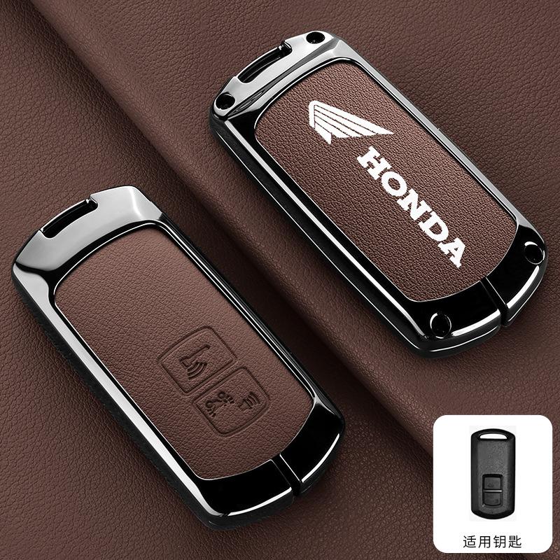 

Styling Zinc Alloy Motocycle Remote Key Case Cover Holder Protection for Honda VARIO PCX160 PCX150 XADV750 VISION SH350 SH300