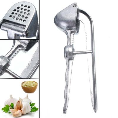 1pc Aluminum Alloy Garlic Press Crusher Squeezer Masher Mincer Home Kitchen Tool