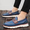 Large Size 48 British Style Casual Men's Shoes Fashionable Breathable Lightweight Sports Loafers One-pedal Lazy Shoes