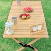 Neuer tragbarer Aluminium-Klapp-Campingtisch: Rollbare Outdoor-Picknick- & Reisetisch