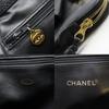 CHANEL Chain tote Tote Bag COCO Mark black Caviar skin Women Used