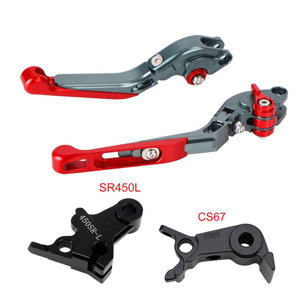 Adjustable Clutch Brake Lever fit for VOGE DS900X 900DSX 2024-2026 Red