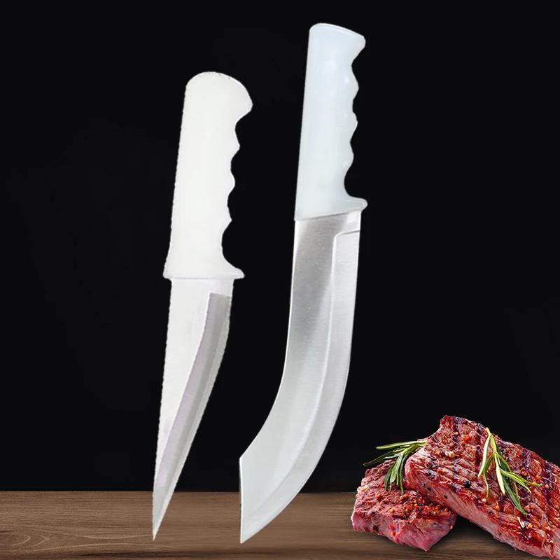 Stainless Steel Kitchen Knife Meat Cleaver Boning Knife Sharp Blade Butcher Meat Cutting Knife Fillet Fish Chef Knives Cooking